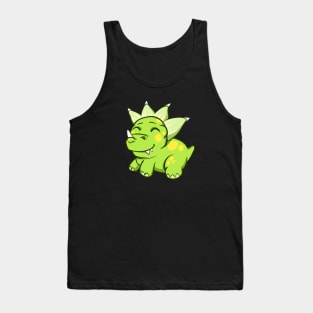 Little Triceratops Cute Dinosaur Children Fun Tank Top